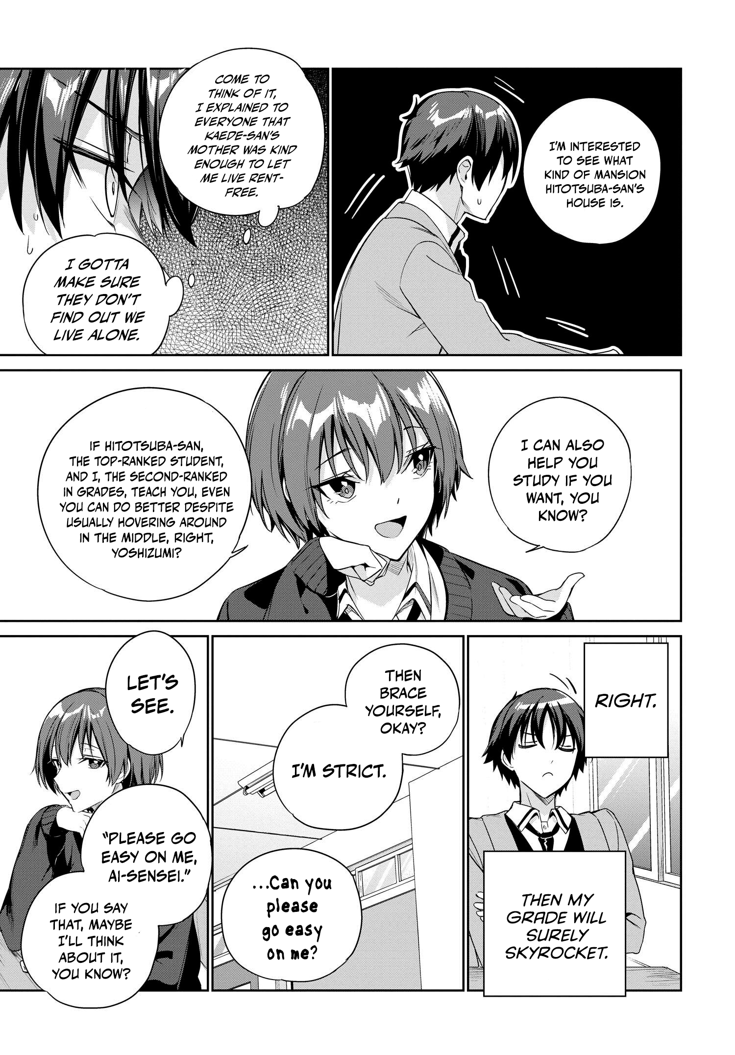 I’m Gonna Live with You Not Because My Parents Left Me Their Debt But Because I Like You Chapter 27 - Page 21
