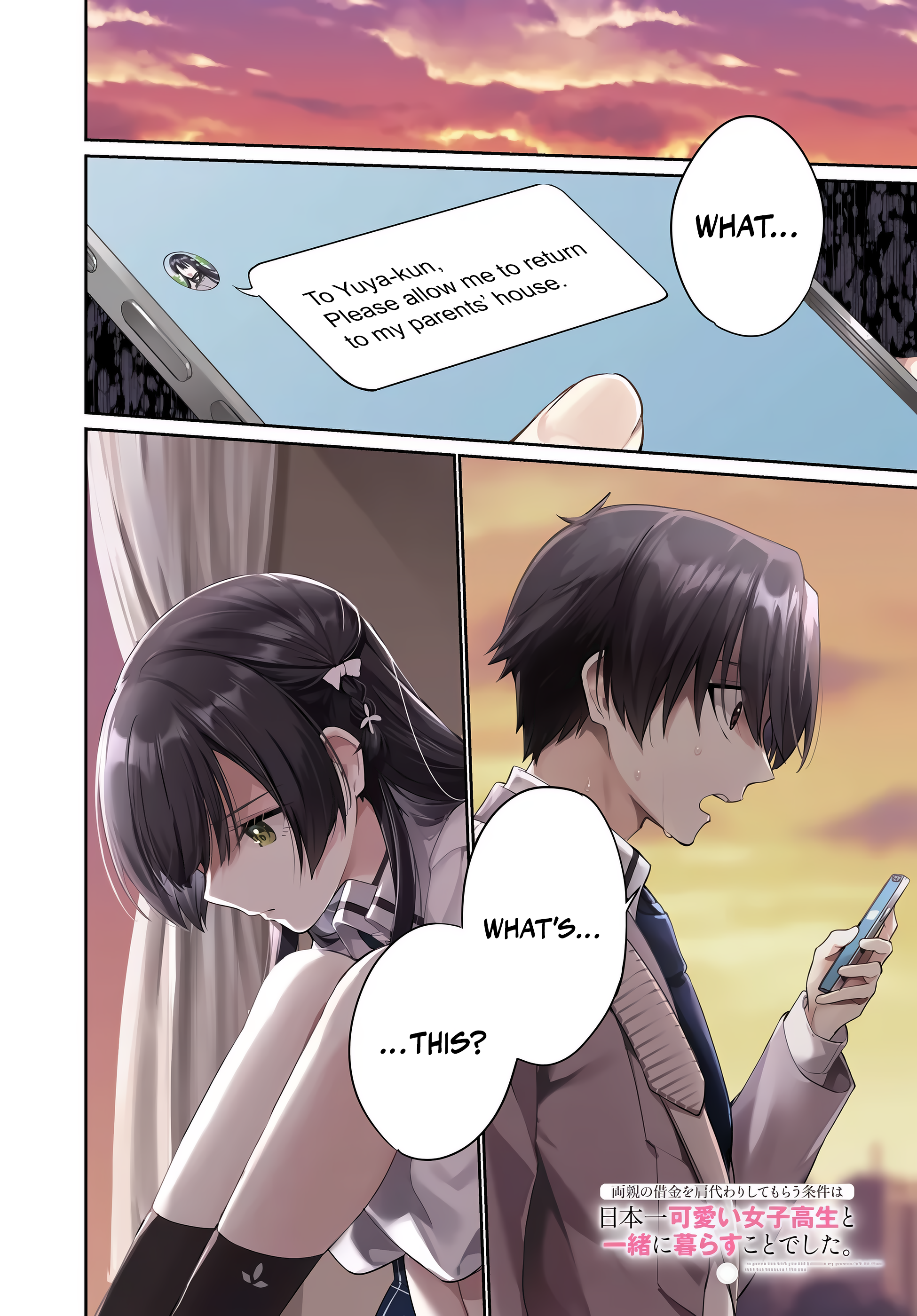 I’m Gonna Live with You Not Because My Parents Left Me Their Debt But Because I Like You Chapter 33 - Page 2