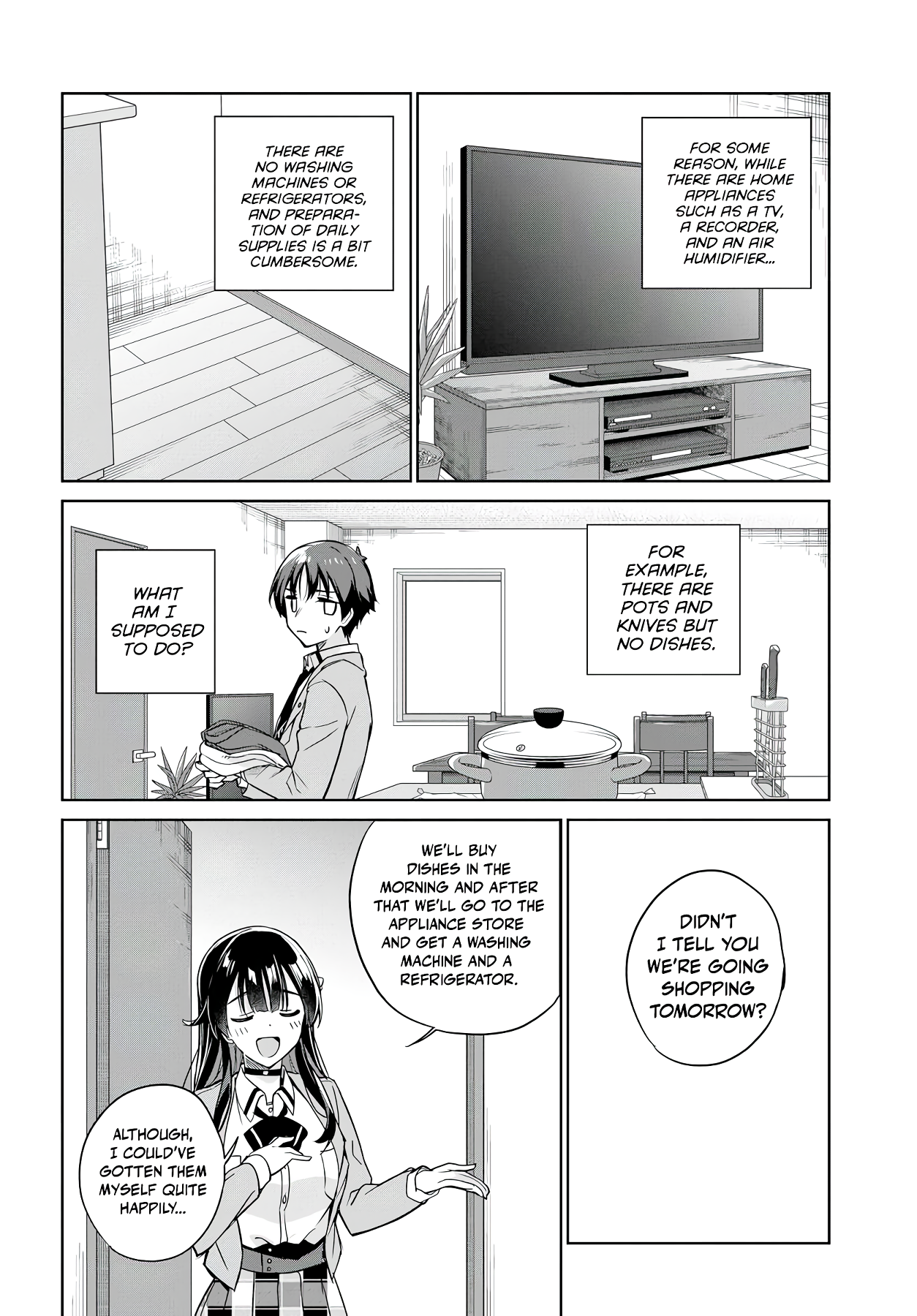I’m Gonna Live with You Not Because My Parents Left Me Their Debt But Because I Like You Chapter 6 - Page 11
