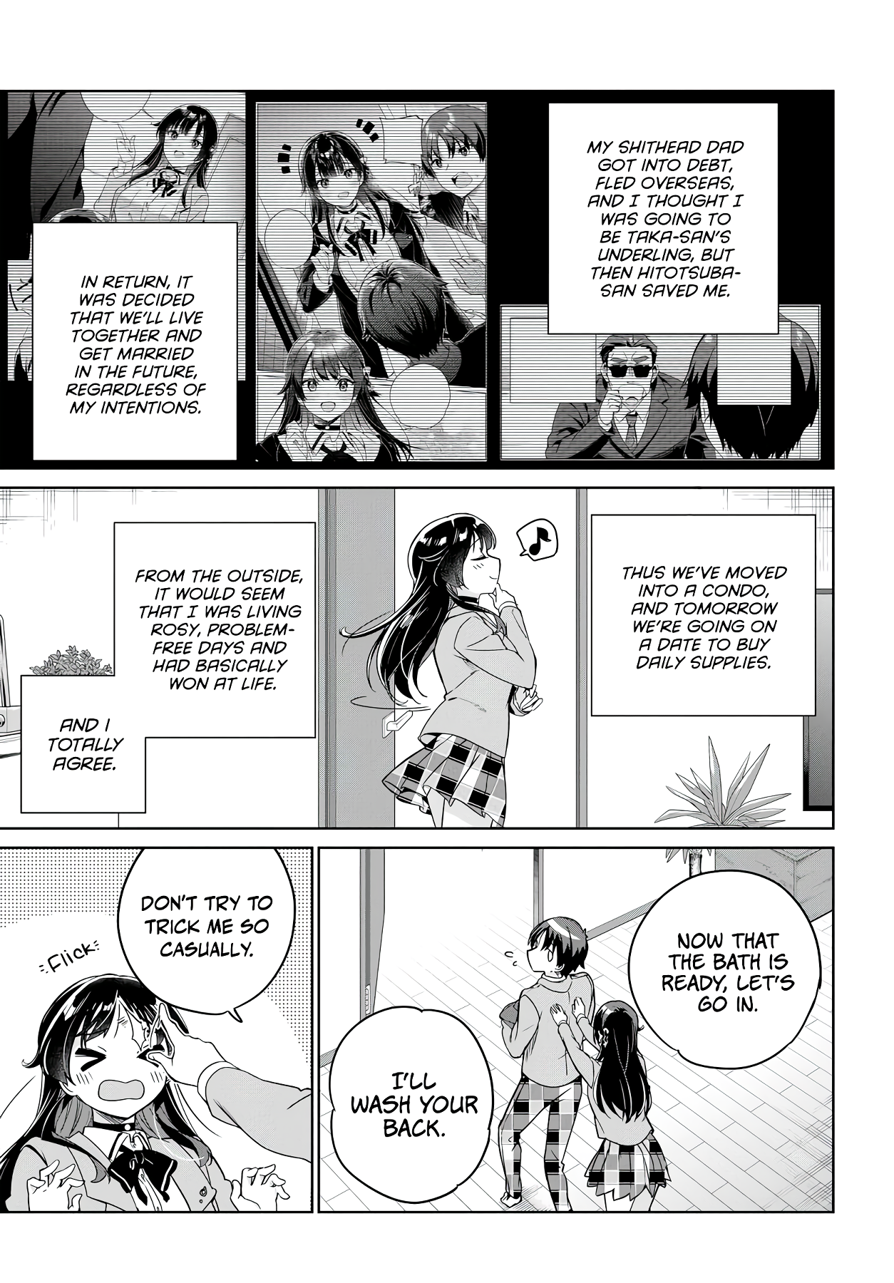 I’m Gonna Live with You Not Because My Parents Left Me Their Debt But Because I Like You Chapter 6 - Page 14