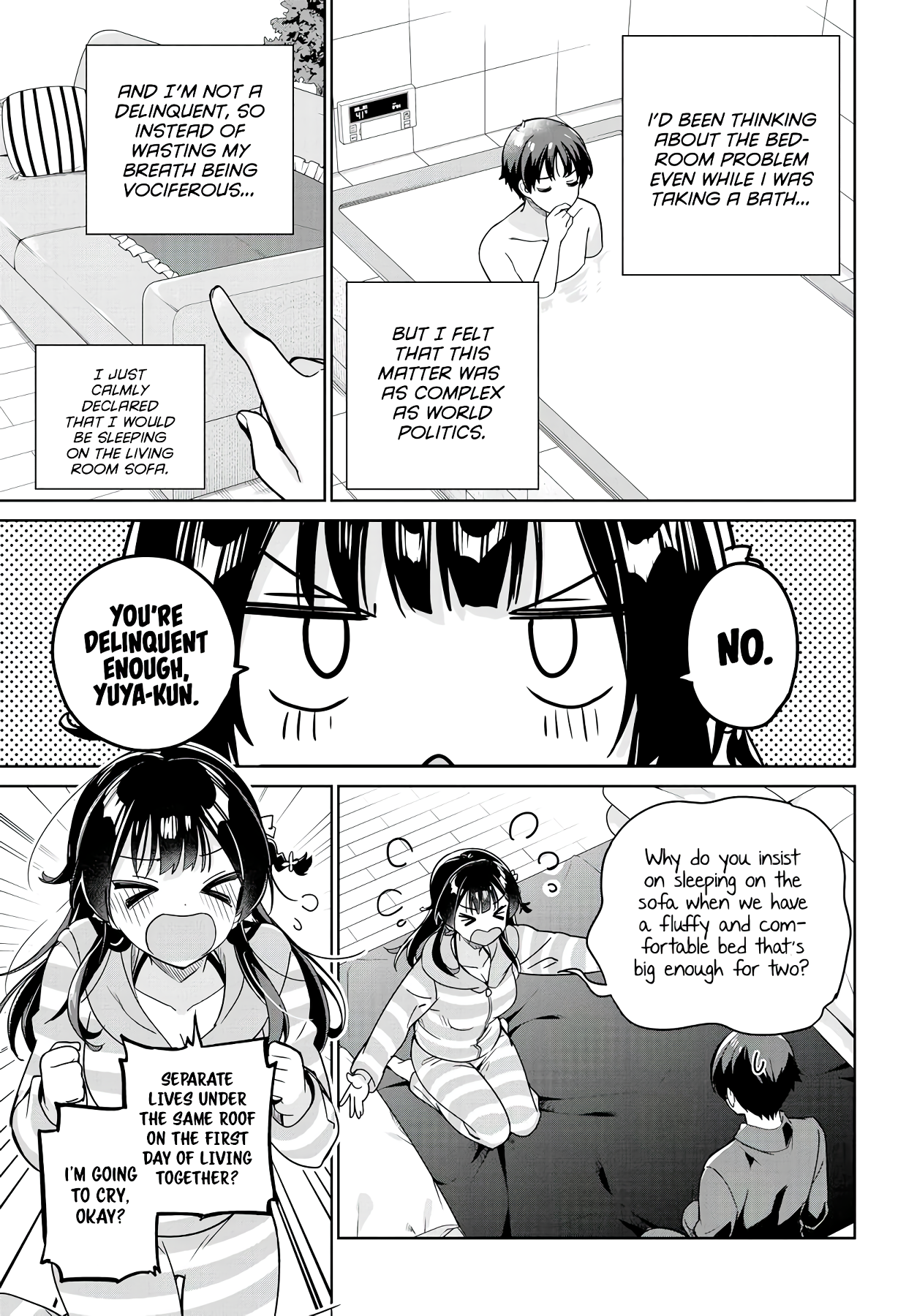 I’m Gonna Live with You Not Because My Parents Left Me Their Debt But Because I Like You Chapter 7 - Page 4