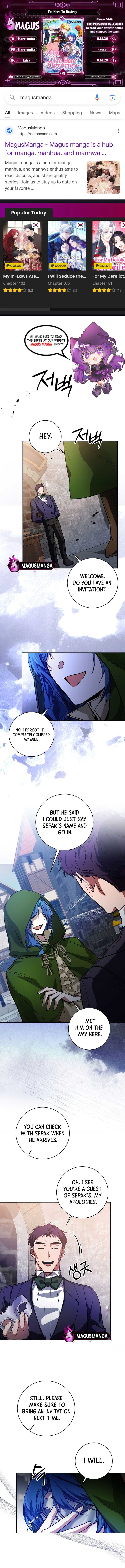 I’m Here to Destroy Chapter 5 - Page 1