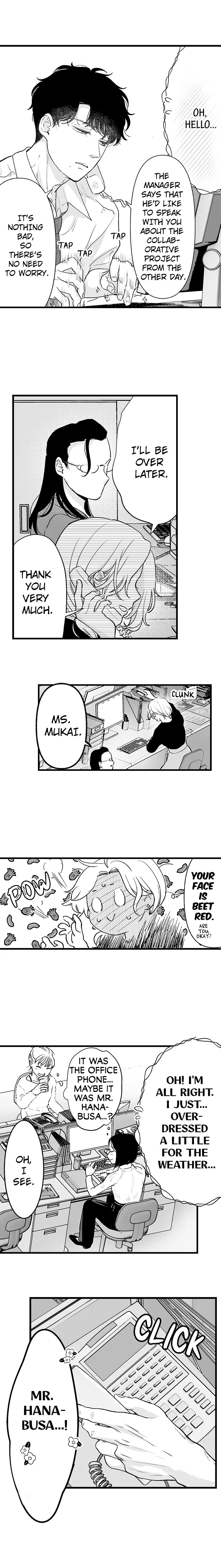 I’m in Love With Mr. Hanabusa’s Mouth Chapter 35 - Page 3