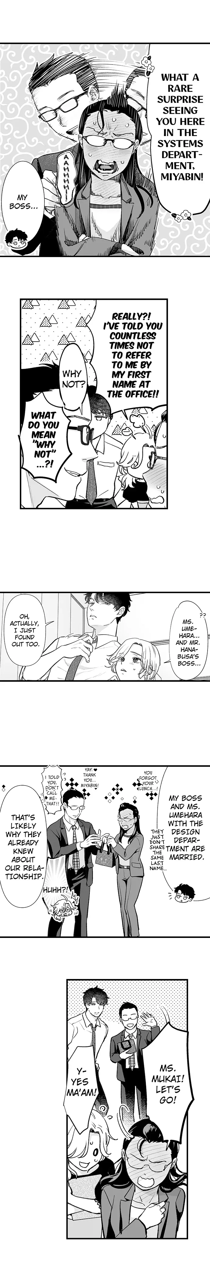 I’m in Love With Mr. Hanabusa’s Mouth Chapter 36 - Page 3