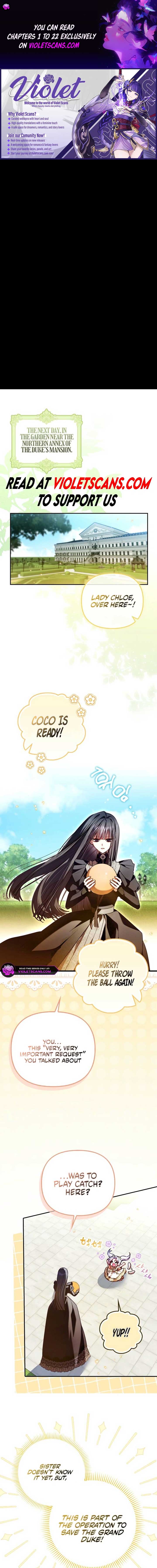 I’m The Brave Puppy That Will Save The Villainess Chapter 20 - Page 1