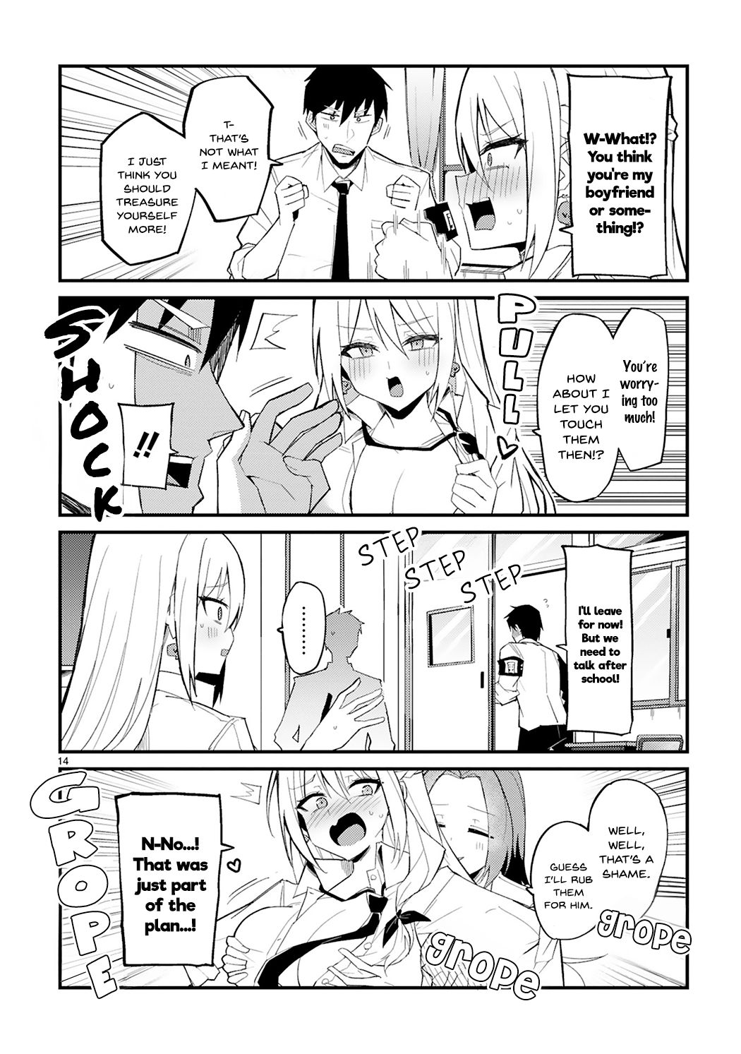 I’m the Class President, but I Fell in Love and Became a Bad Girl! Chapter 1 - Page 14
