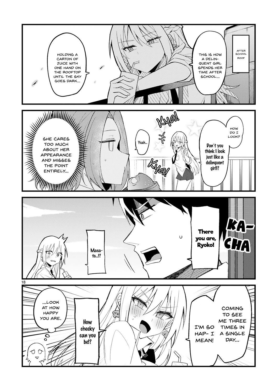 I’m the Class President, but I Fell in Love and Became a Bad Girl! Chapter 1 - Page 18