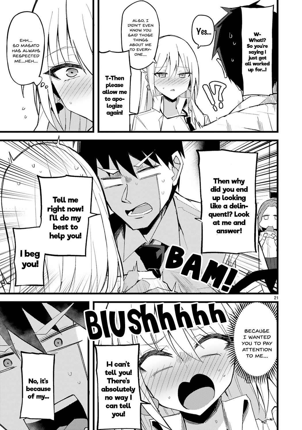 I’m the Class President, but I Fell in Love and Became a Bad Girl! Chapter 1 - Page 21