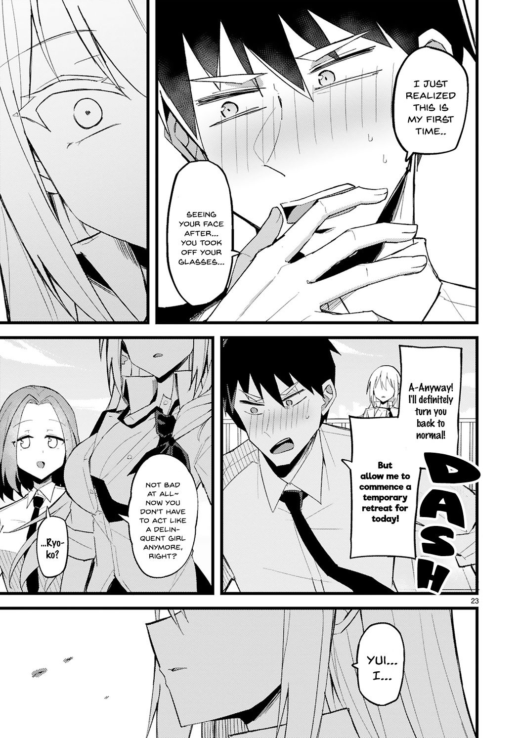 I’m the Class President, but I Fell in Love and Became a Bad Girl! Chapter 1 - Page 23