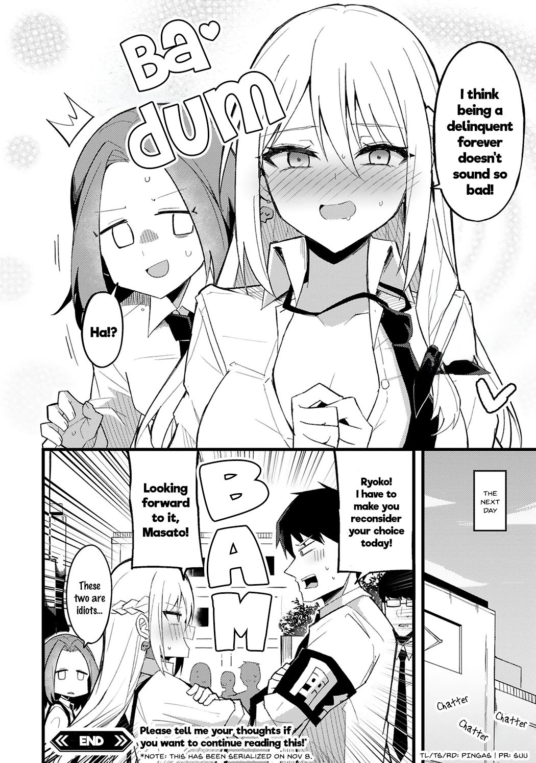 I’m the Class President, but I Fell in Love and Became a Bad Girl! Chapter 1 - Page 24