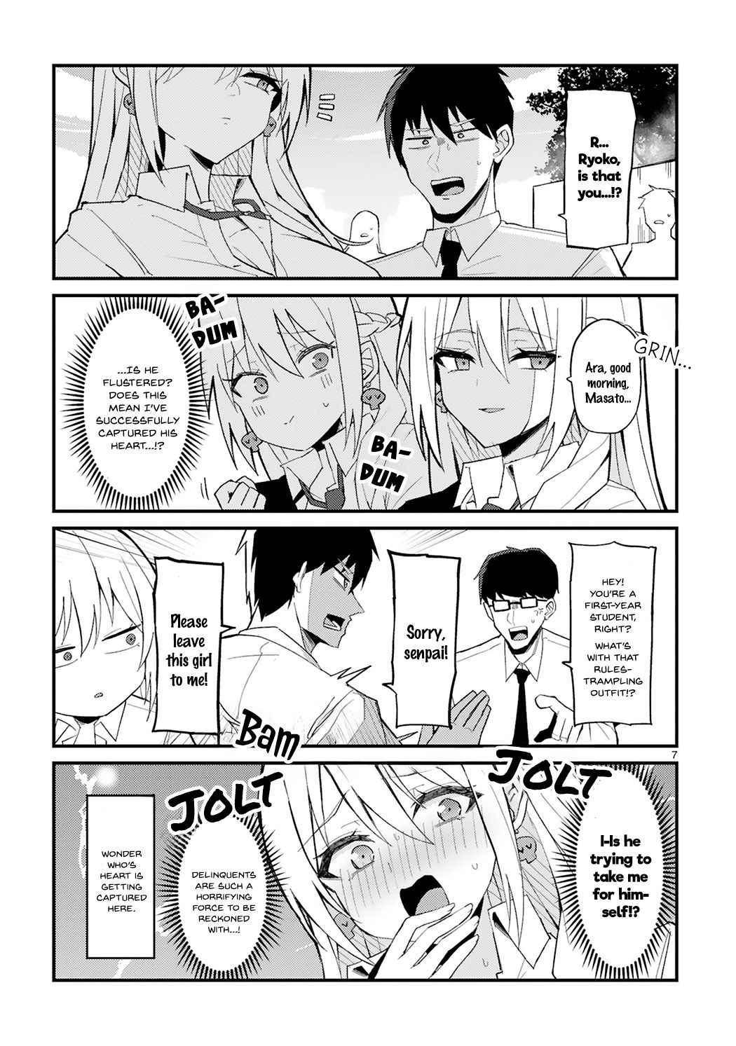 I’m the Class President, but I Fell in Love and Became a Bad Girl! Chapter 1 - Page 7