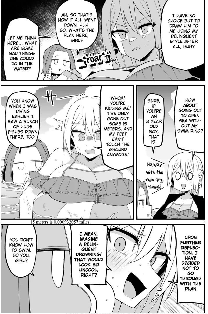 I’m the Class President, but I Fell in Love and Became a Bad Girl! Chapter 11 - Page 9