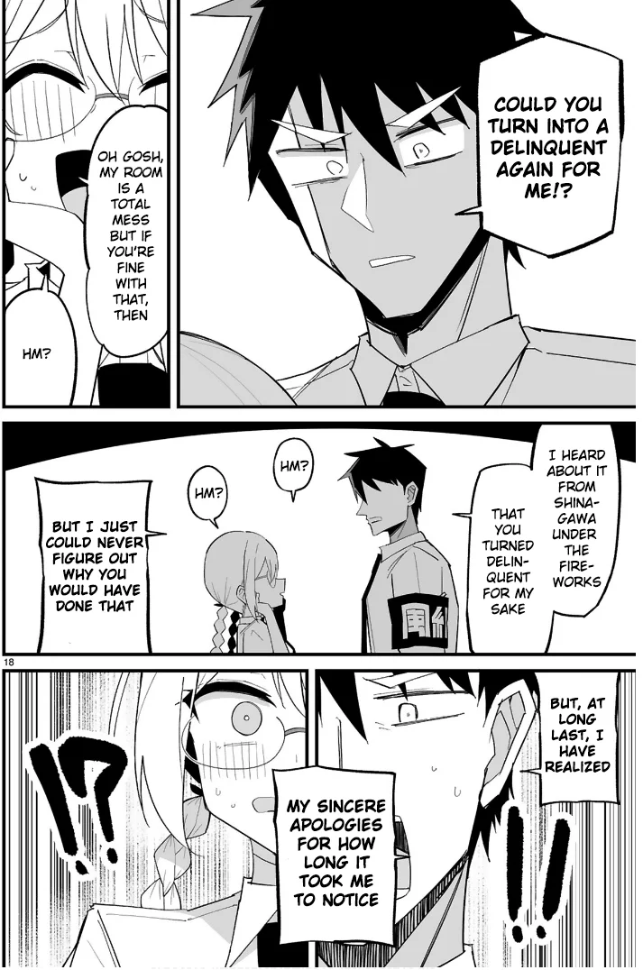 I’m the Class President, but I Fell in Love and Became a Bad Girl! Chapter 12 - Page 18
