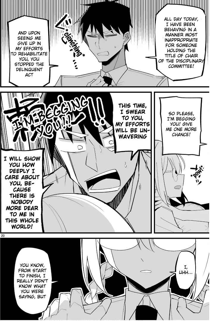 I’m the Class President, but I Fell in Love and Became a Bad Girl! Chapter 12 - Page 20