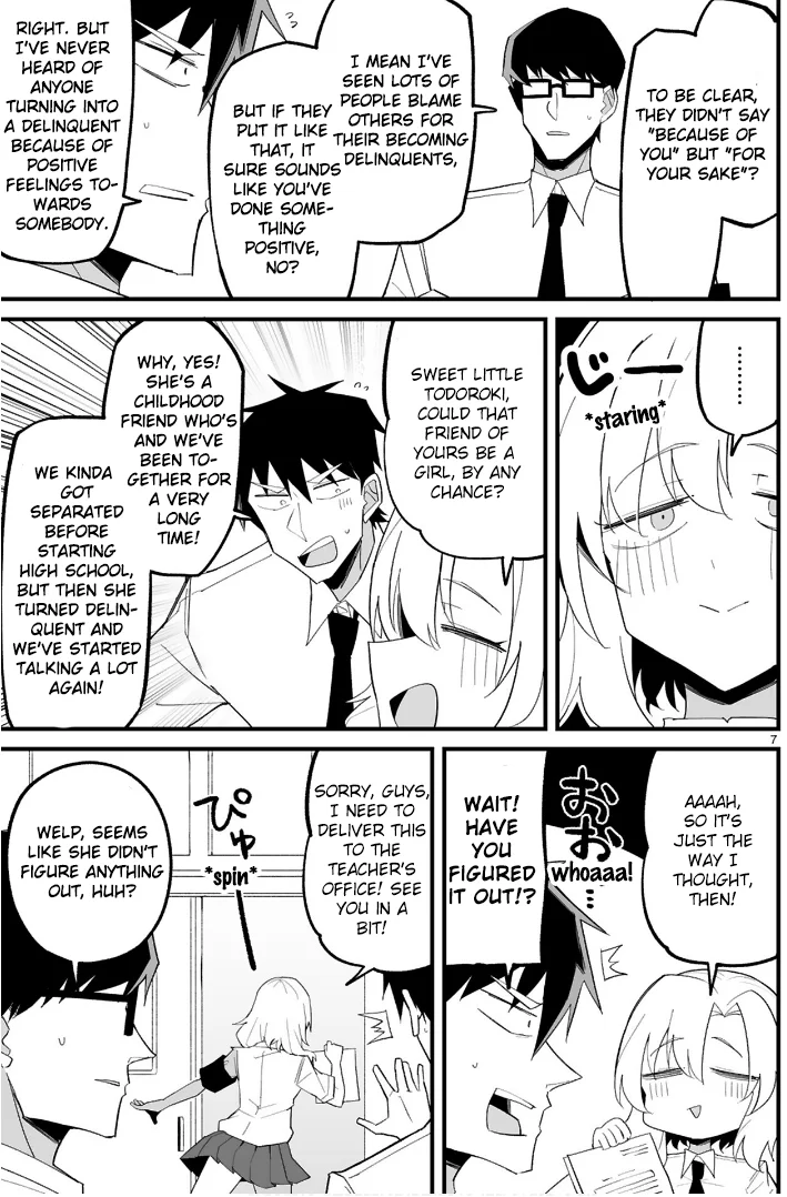 I’m the Class President, but I Fell in Love and Became a Bad Girl! Chapter 12 - Page 7