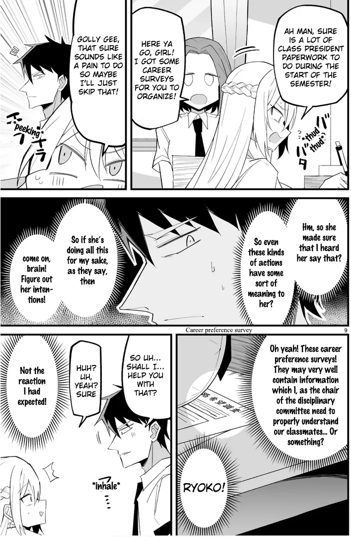 I’m the Class President, but I Fell in Love and Became a Bad Girl! Chapter 12 - Page 9