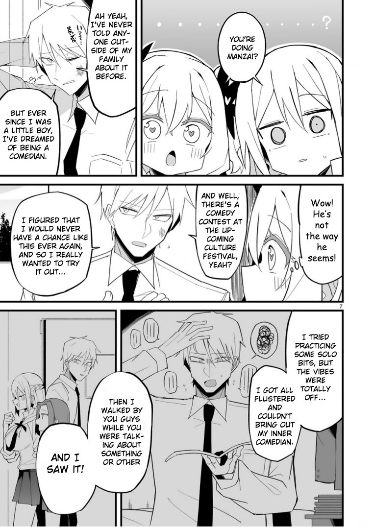 I’m the Class President, but I Fell in Love and Became a Bad Girl! Chapter 13 - Page 7