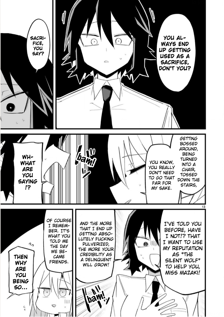 I’m the Class President, but I Fell in Love and Became a Bad Girl! Chapter 14 - Page 13