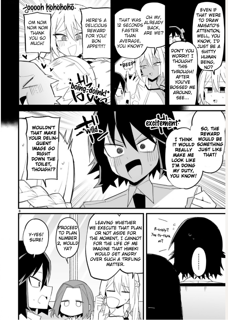 I’m the Class President, but I Fell in Love and Became a Bad Girl! Chapter 14 - Page 8
