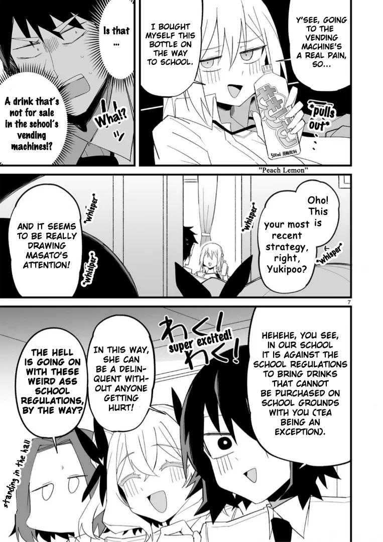 I’m the Class President, but I Fell in Love and Became a Bad Girl! Chapter 16 - Page 7