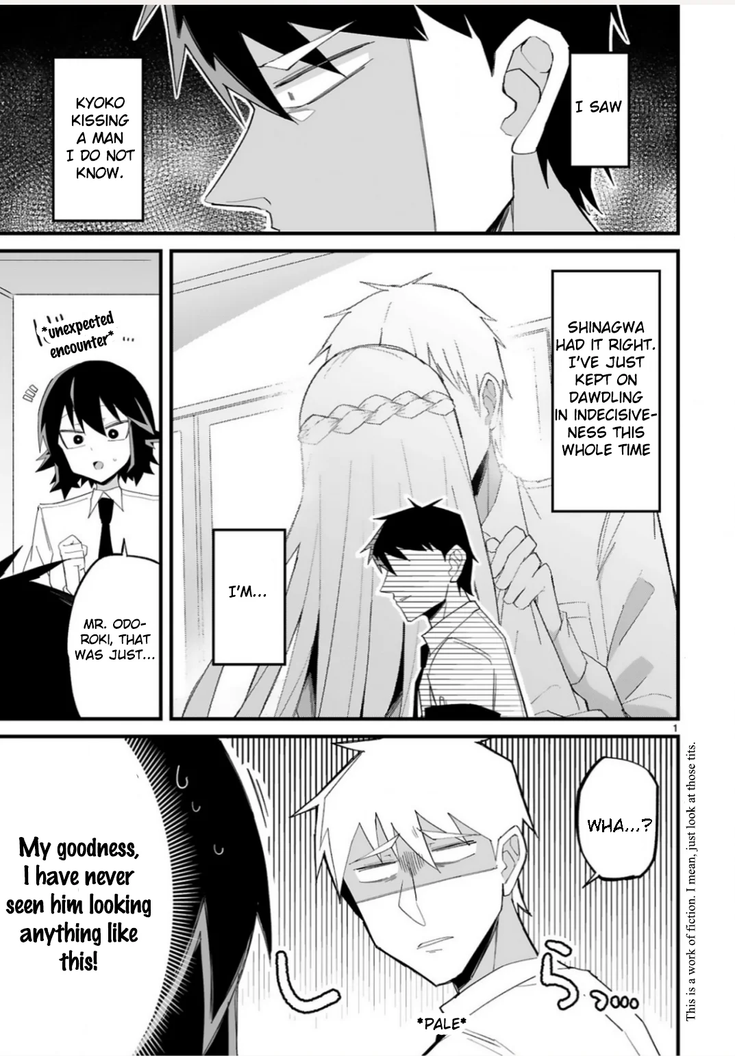 I’m the Class President, but I Fell in Love and Became a Bad Girl! Chapter 17 - Page 1
