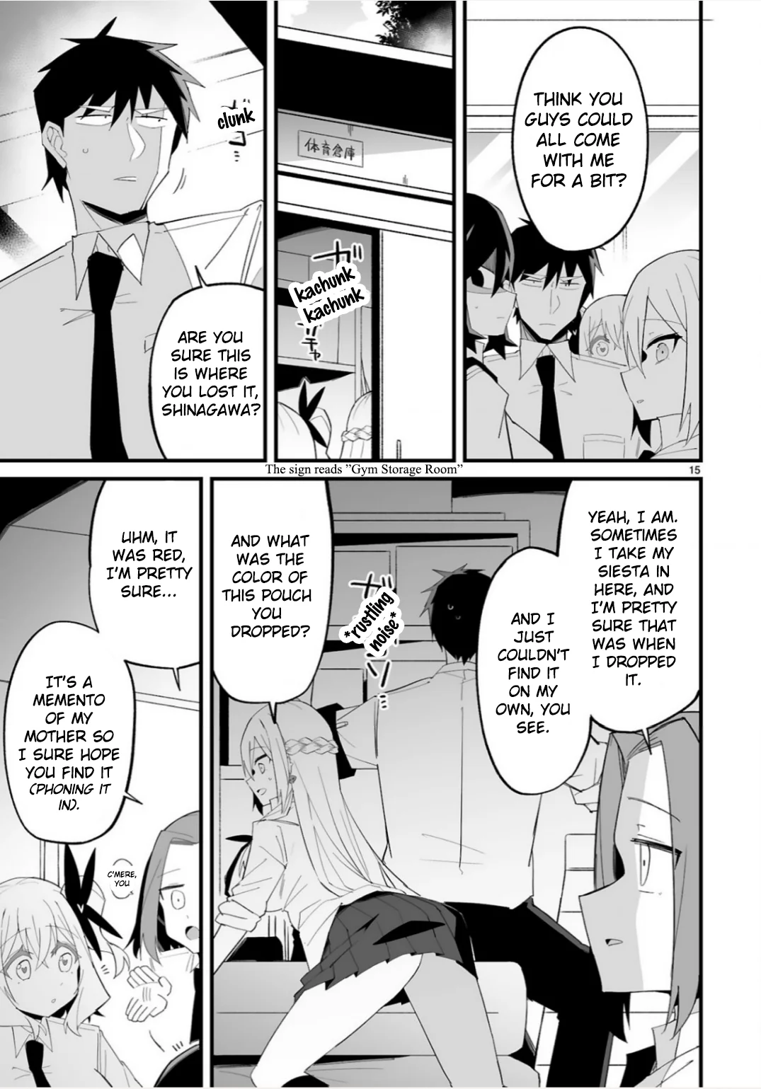 I’m the Class President, but I Fell in Love and Became a Bad Girl! Chapter 17 - Page 15