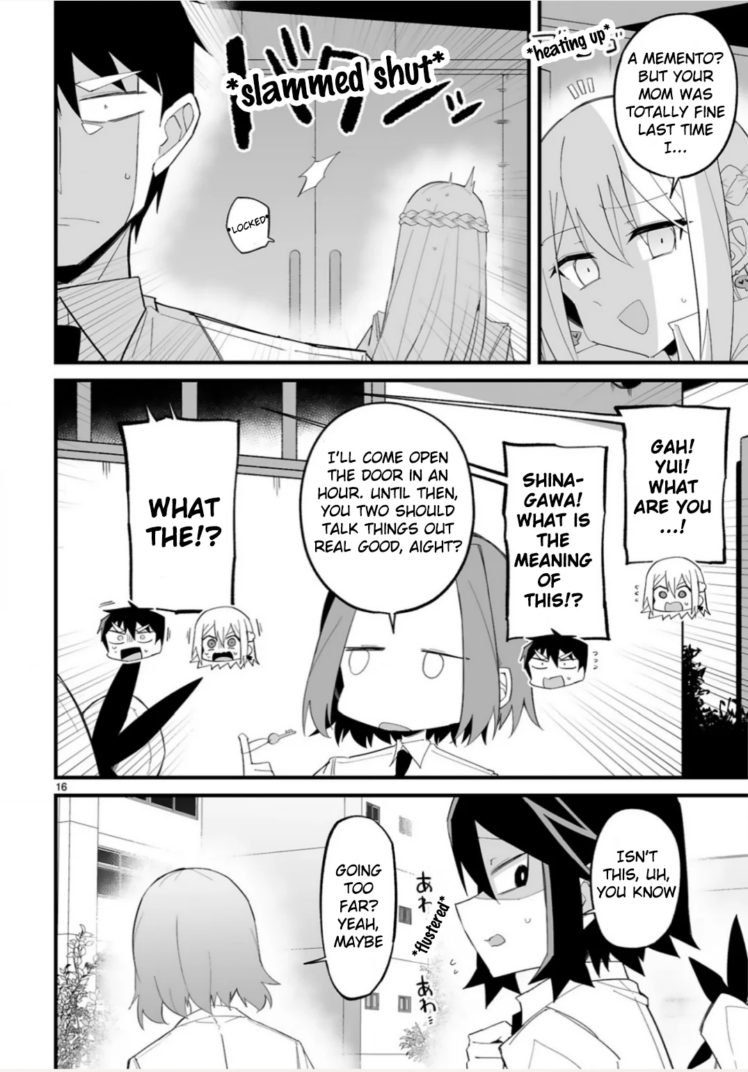 I’m the Class President, but I Fell in Love and Became a Bad Girl! Chapter 17 - Page 16