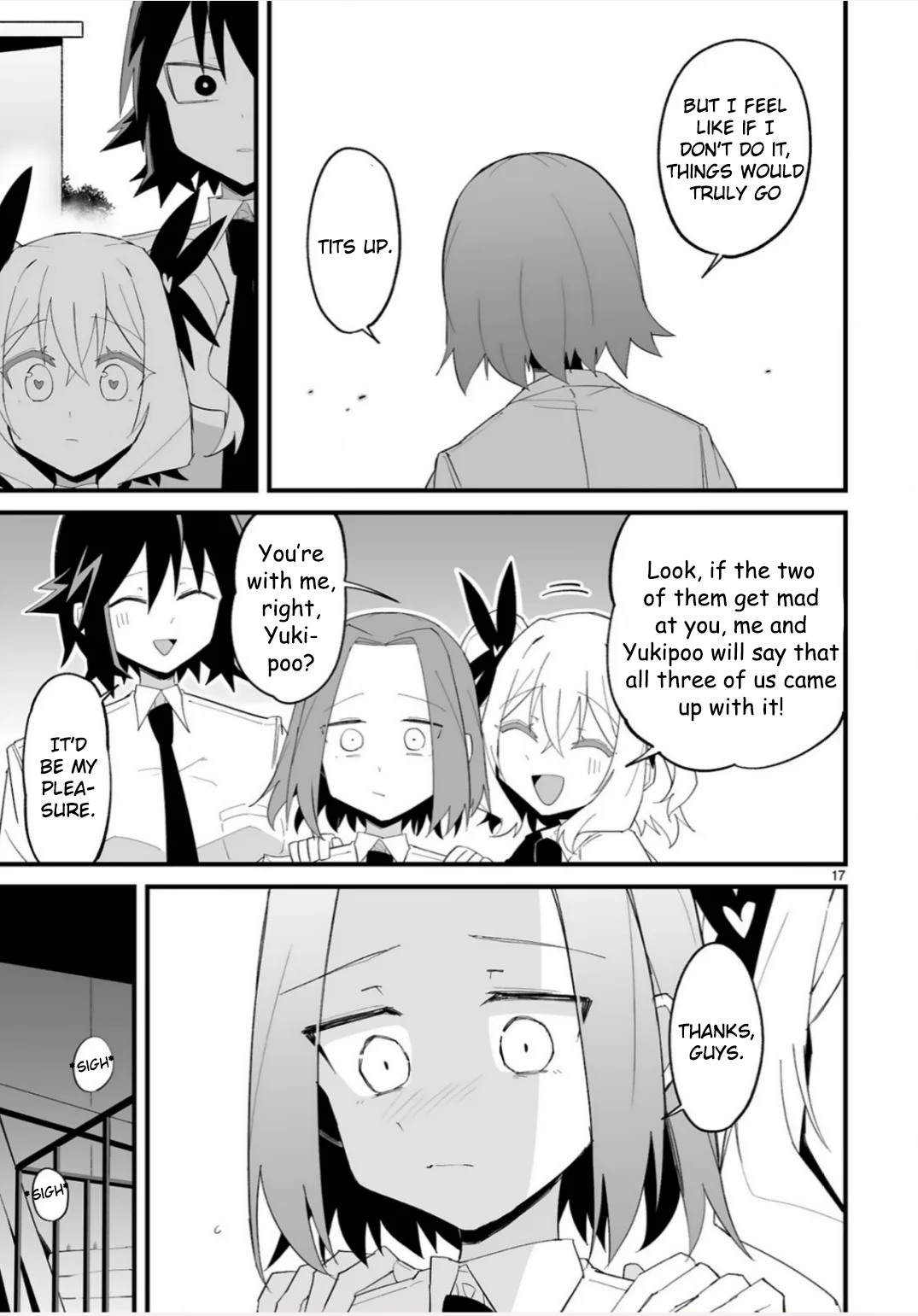 I’m the Class President, but I Fell in Love and Became a Bad Girl! Chapter 17 - Page 17
