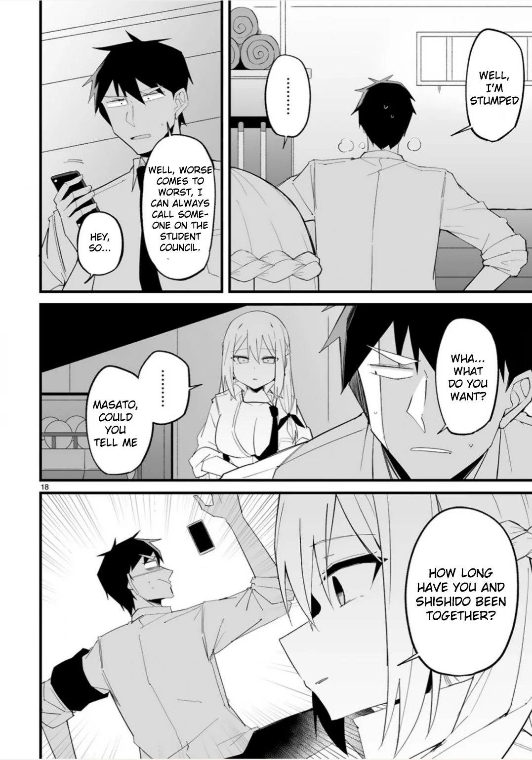 I’m the Class President, but I Fell in Love and Became a Bad Girl! Chapter 17 - Page 18