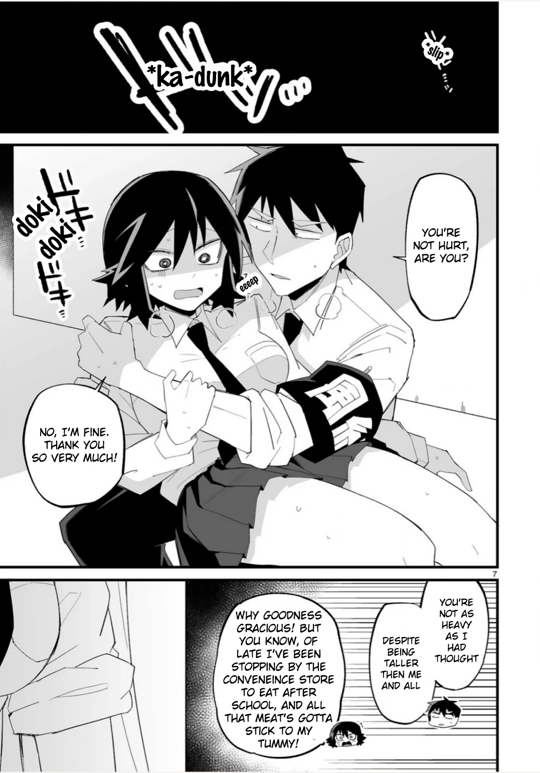 I’m the Class President, but I Fell in Love and Became a Bad Girl! Chapter 17 - Page 7