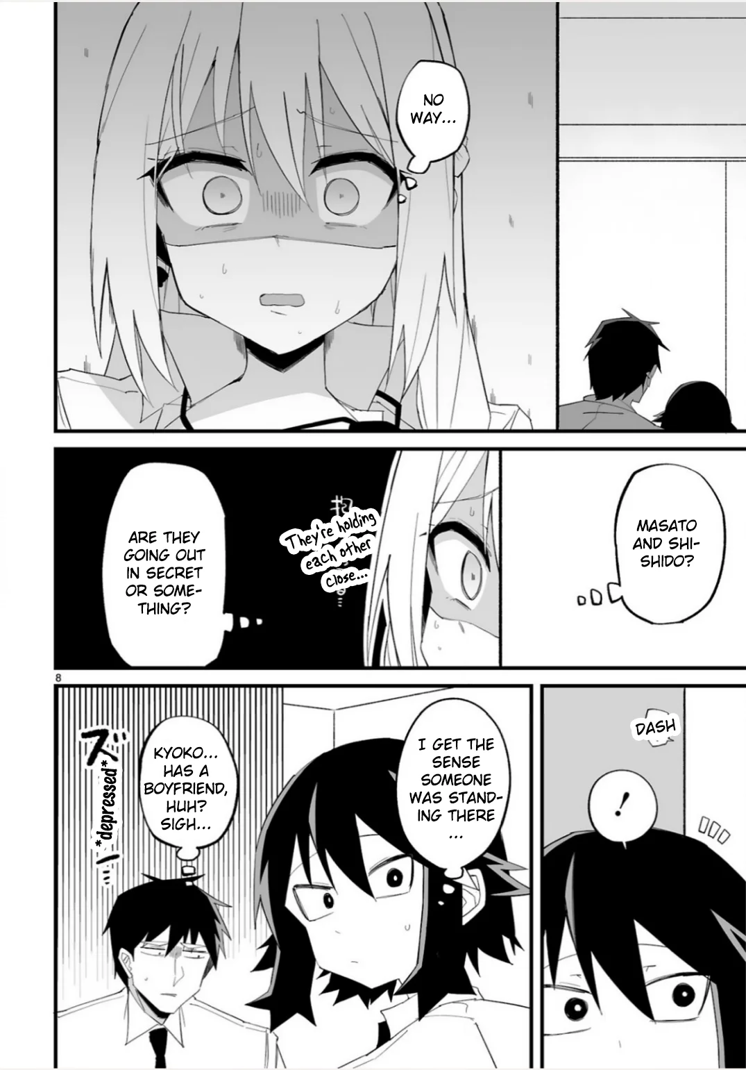 I’m the Class President, but I Fell in Love and Became a Bad Girl! Chapter 17 - Page 8