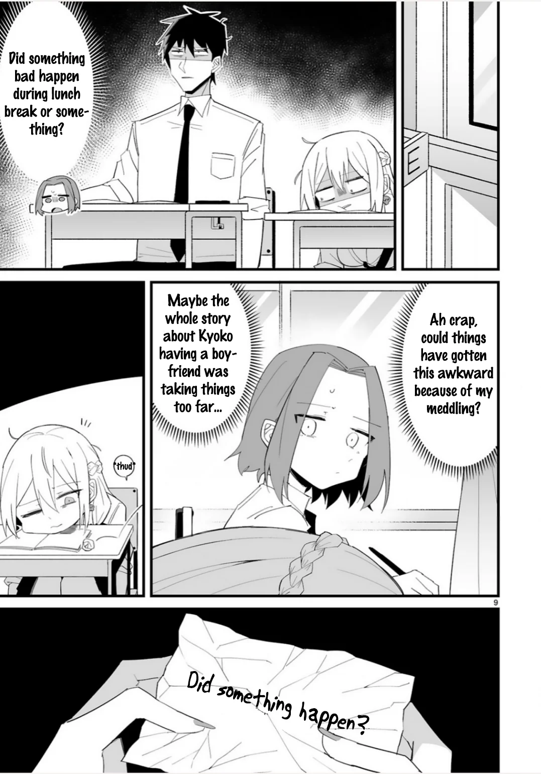 I’m the Class President, but I Fell in Love and Became a Bad Girl! Chapter 17 - Page 9