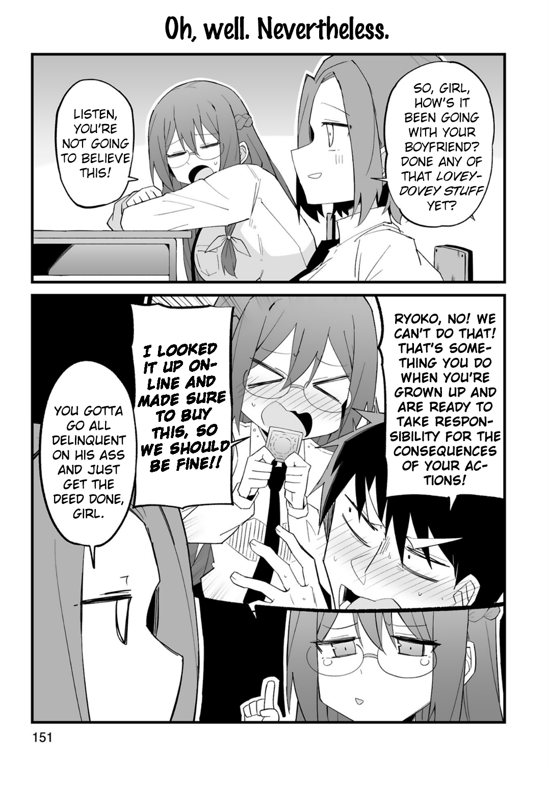 I’m the Class President, but I Fell in Love and Became a Bad Girl! Chapter 18.5 - Page 5