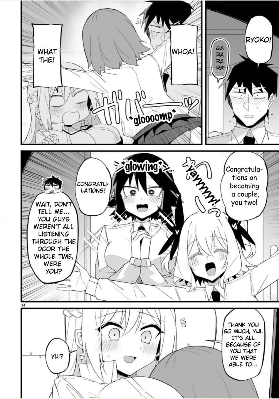 I’m the Class President, but I Fell in Love and Became a Bad Girl! Chapter 18 - Page 14