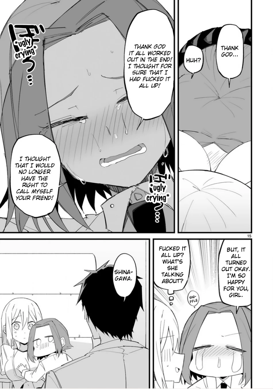 I’m the Class President, but I Fell in Love and Became a Bad Girl! Chapter 18 - Page 15
