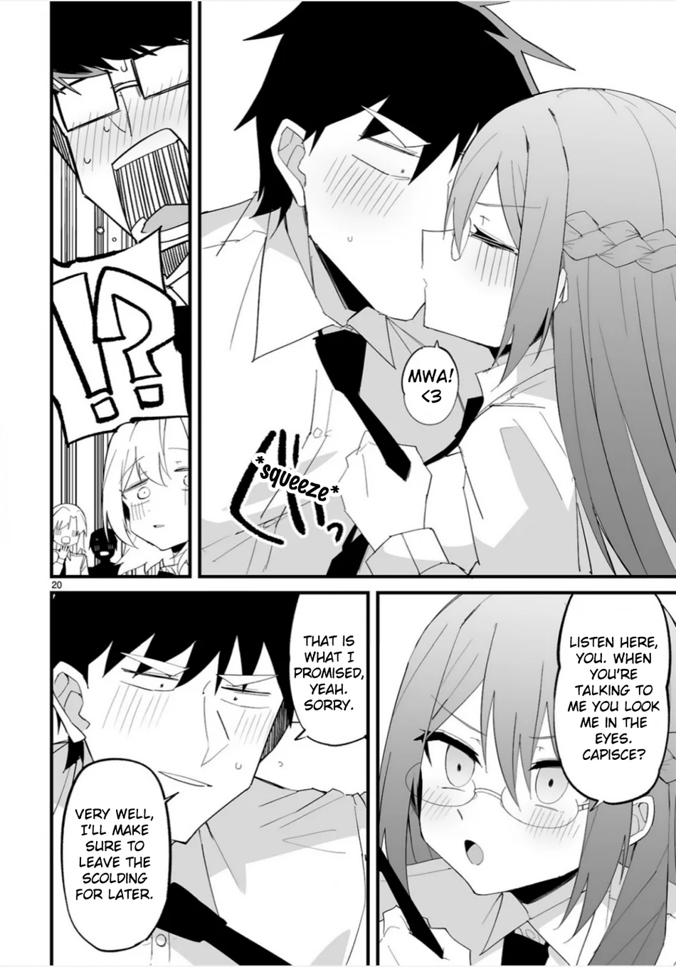 I’m the Class President, but I Fell in Love and Became a Bad Girl! Chapter 18 - Page 20