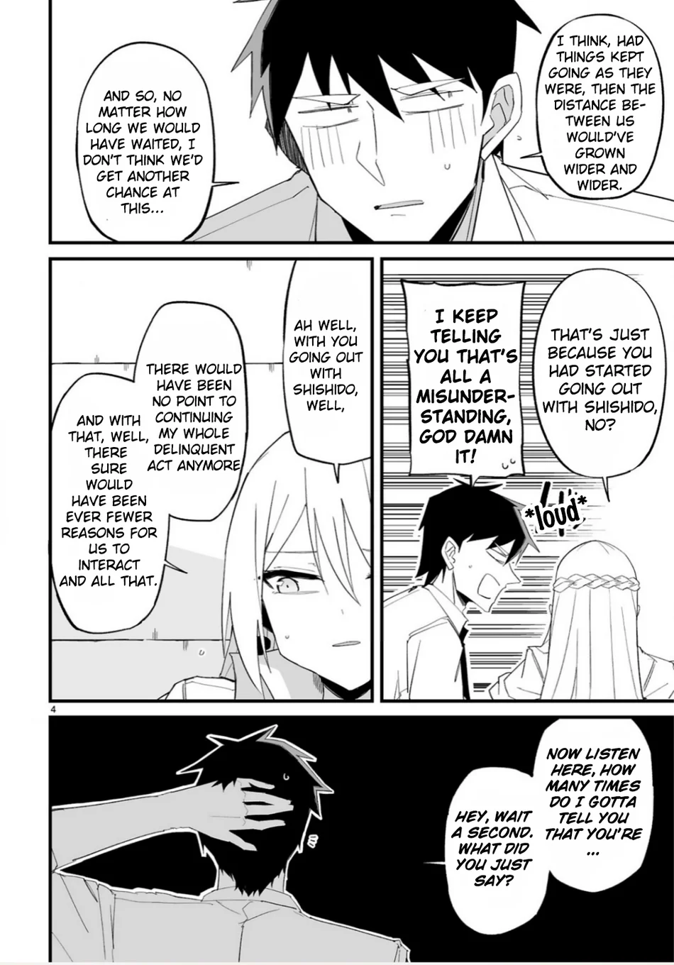 I’m the Class President, but I Fell in Love and Became a Bad Girl! Chapter 18 - Page 4