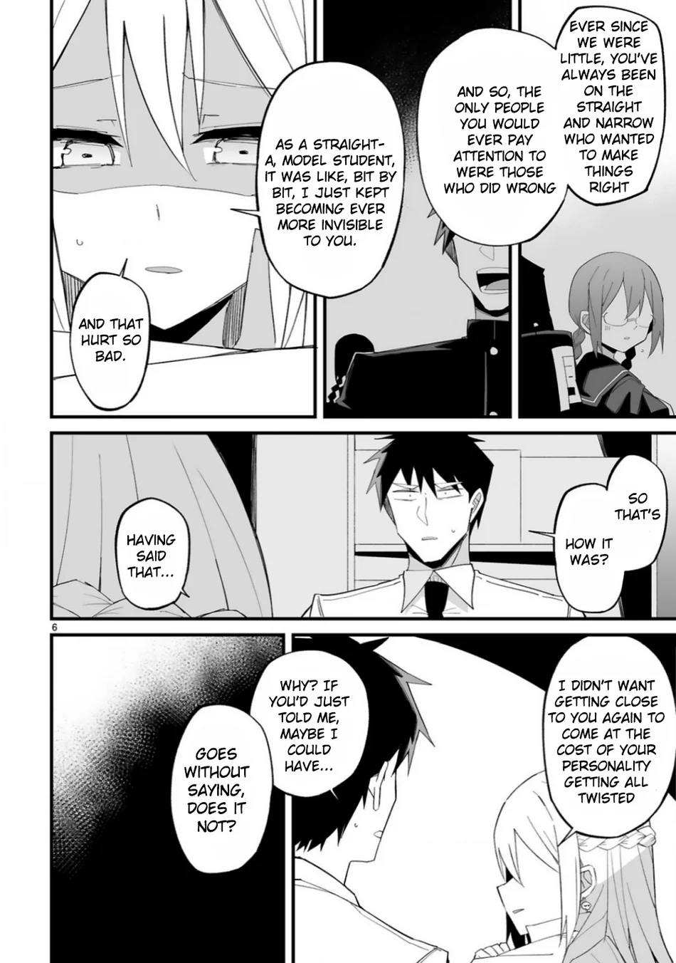 I’m the Class President, but I Fell in Love and Became a Bad Girl! Chapter 18 - Page 6