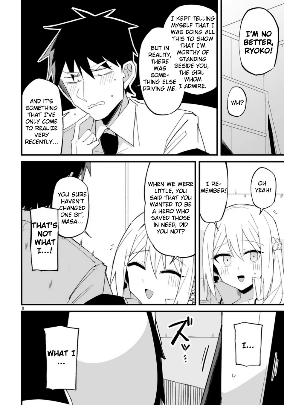 I’m the Class President, but I Fell in Love and Became a Bad Girl! Chapter 18 - Page 8