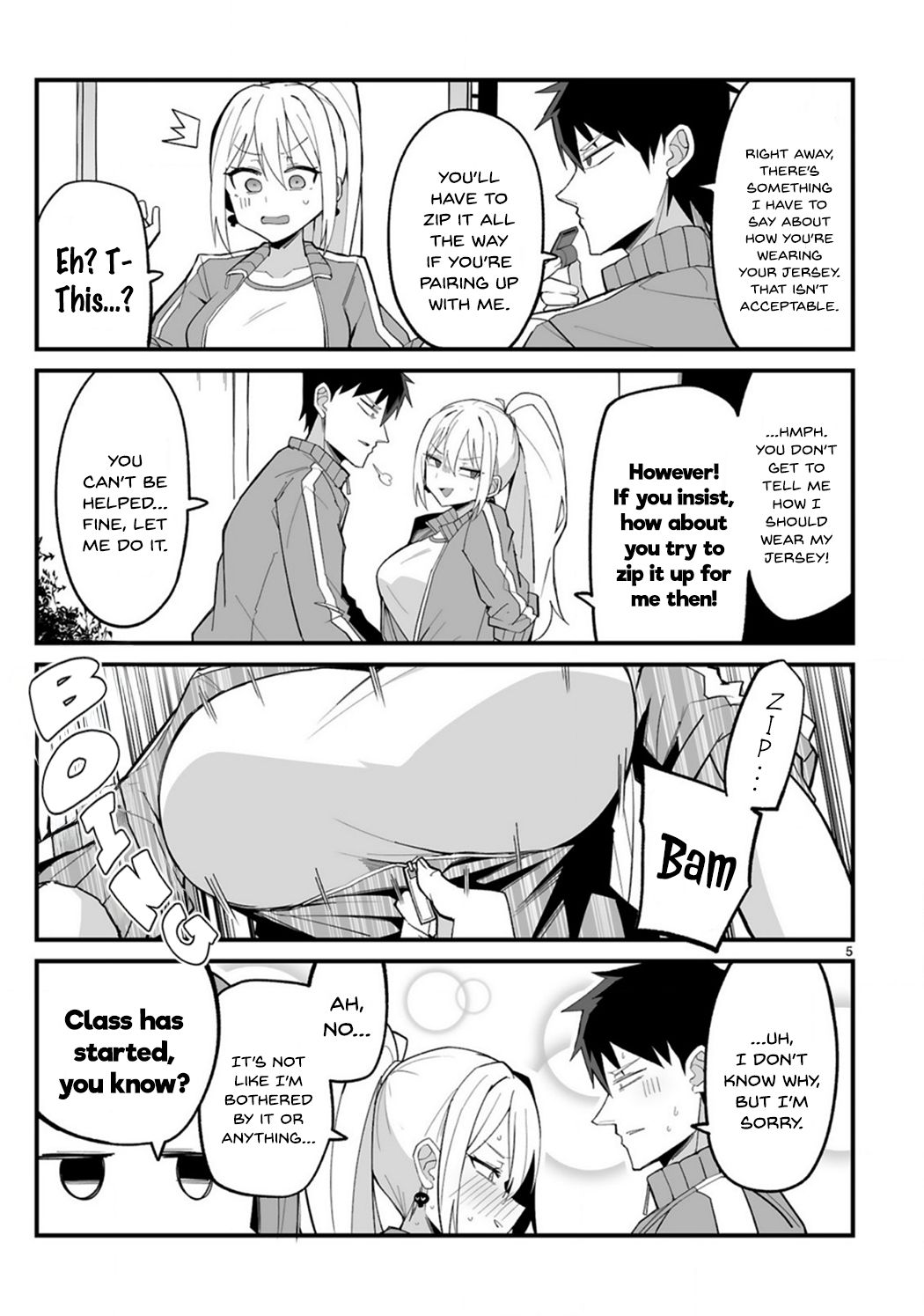 I’m the Class President, but I Fell in Love and Became a Bad Girl! Chapter 2 - Page 5