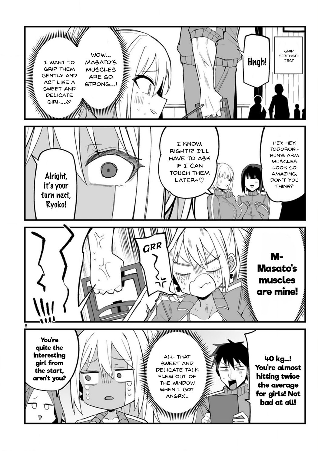 I’m the Class President, but I Fell in Love and Became a Bad Girl! Chapter 2 - Page 8