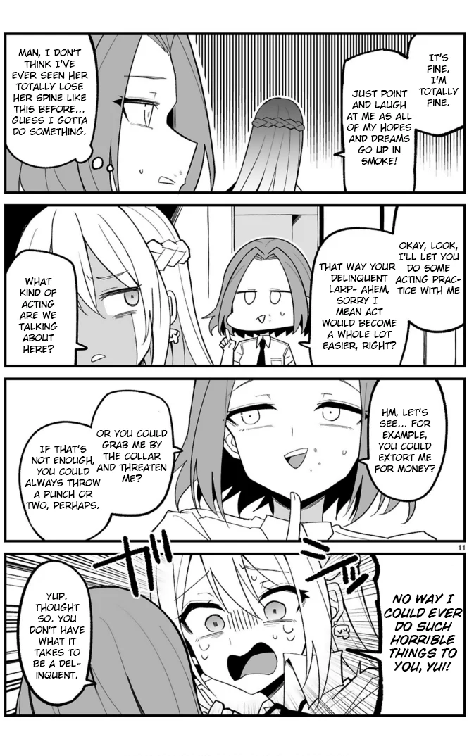 I’m the Class President, but I Fell in Love and Became a Bad Girl! Chapter 3 - Page 11