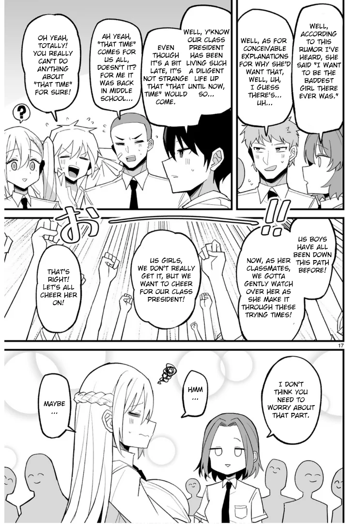 I’m the Class President, but I Fell in Love and Became a Bad Girl! Chapter 3 - Page 17