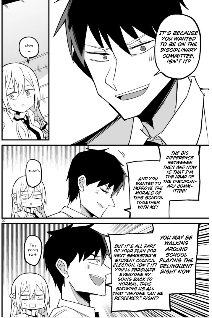 I’m the Class President, but I Fell in Love and Became a Bad Girl! Chapter 3 - Page 20