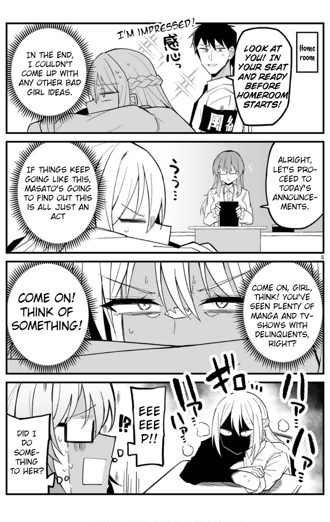 I’m the Class President, but I Fell in Love and Became a Bad Girl! Chapter 3 - Page 5