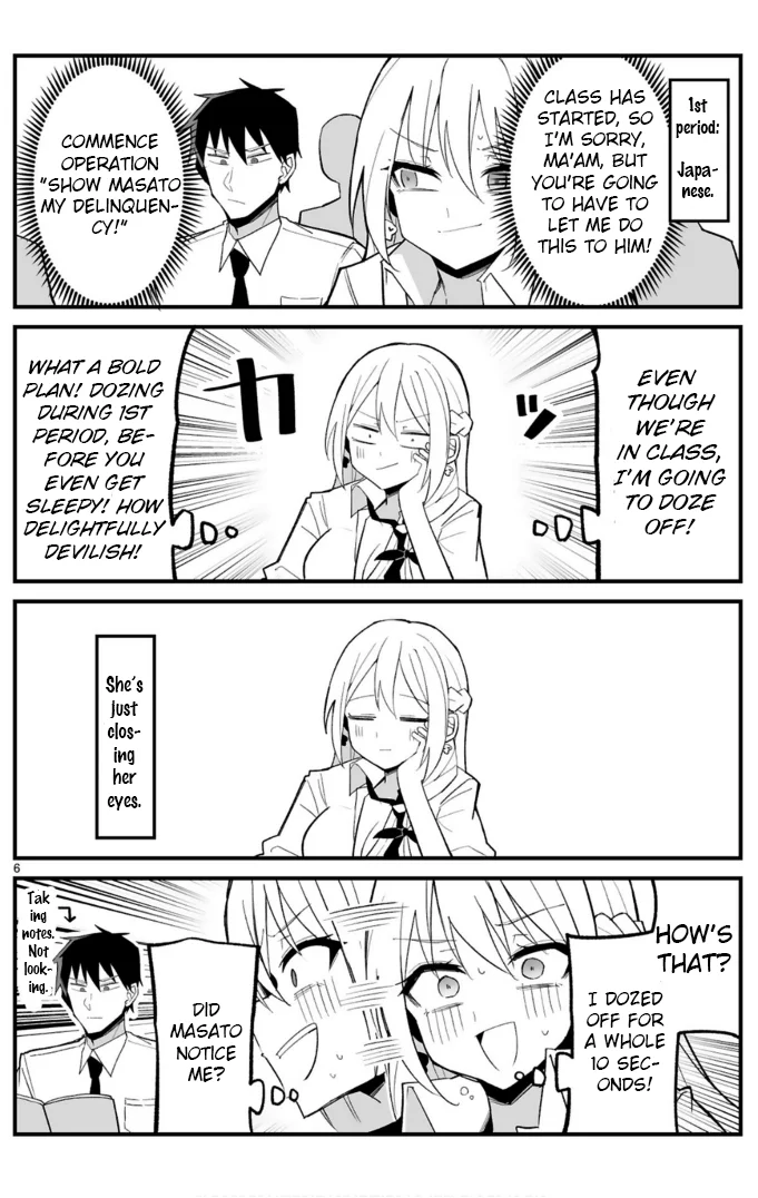 I’m the Class President, but I Fell in Love and Became a Bad Girl! Chapter 3 - Page 6