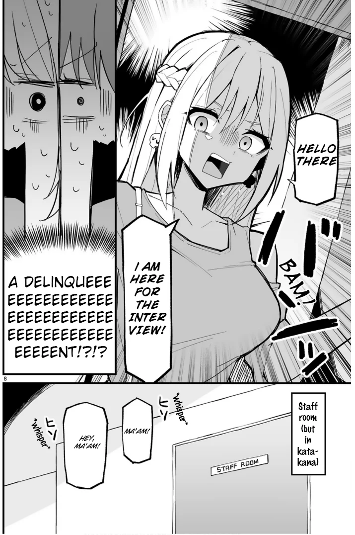 I’m the Class President, but I Fell in Love and Became a Bad Girl! Chapter 4 - Page 8