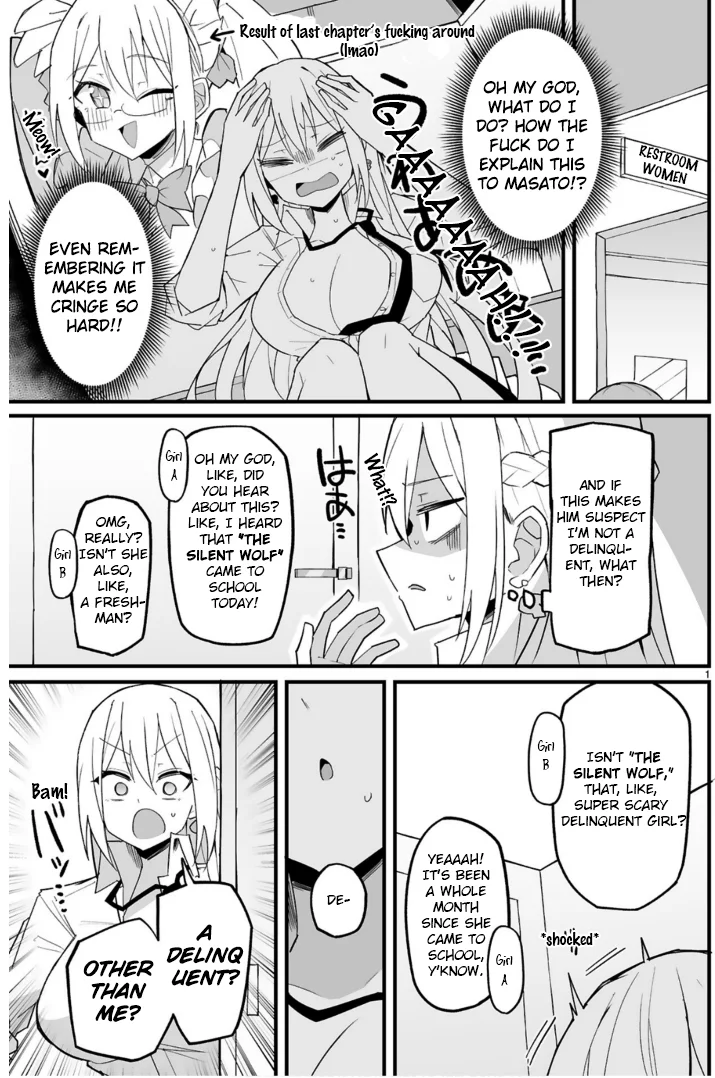 I’m the Class President, but I Fell in Love and Became a Bad Girl! Chapter 5 - Page 1