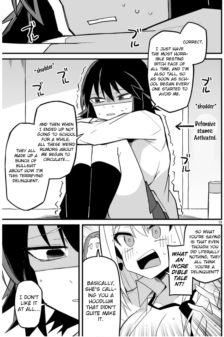 I’m the Class President, but I Fell in Love and Became a Bad Girl! Chapter 5 - Page 13