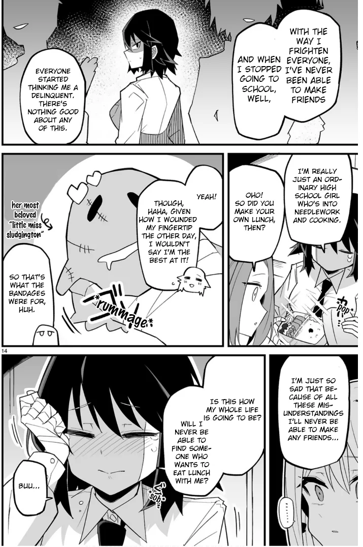 I’m the Class President, but I Fell in Love and Became a Bad Girl! Chapter 5 - Page 14